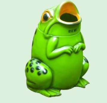 Frog Dustbin