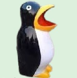 Penguin Dustbin